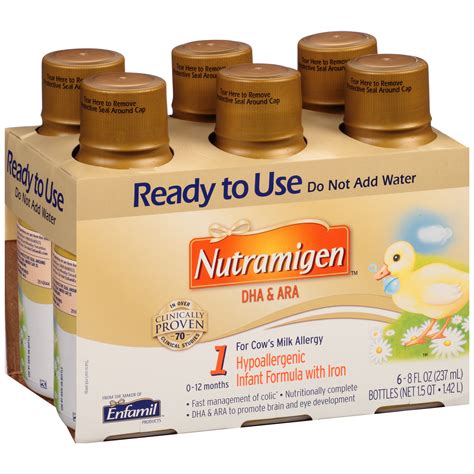 Enfamil Nutramigen Lipil Iron Fortified Hypoallergenic Infant Formula