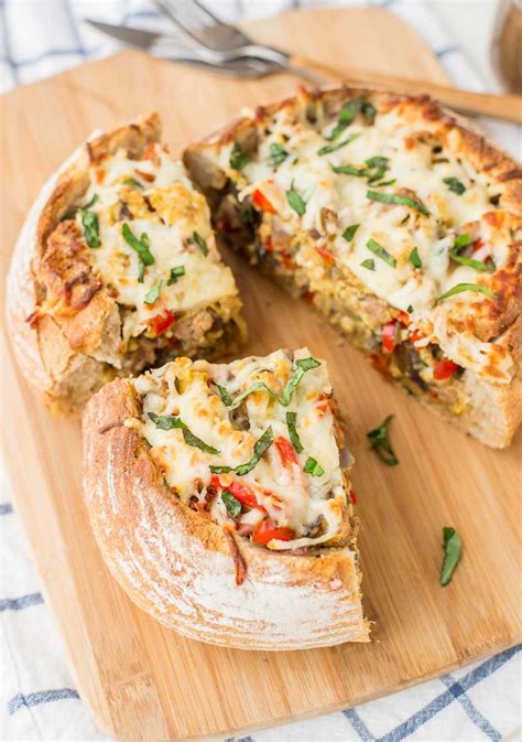 This traditional italian savory treat is prepared with various fillings that are enclosed between two layers of puff pastry. Cheesy Italian Breakfast Bowl with Sausage and Eggs