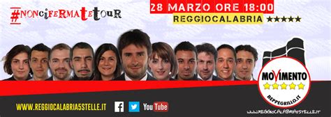 Il Noncifermatetour dei Deputati 5 Stelle a Reggio ...
