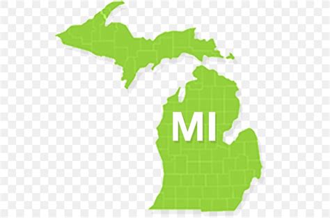 Michigan Blank Map Vector Map Png 548x542px Michigan Area Blank