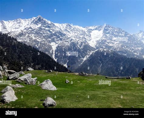 Himalayan Valley Snow Covered Mountain Hi Res Stock Photography And