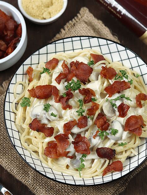 Filipino Style Carbonara The Peach Kitchen