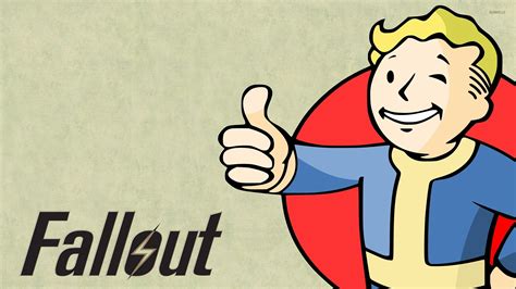 Vault Boy Dressed In Blue Fallout Wallpaper Game Wallpapers 52162