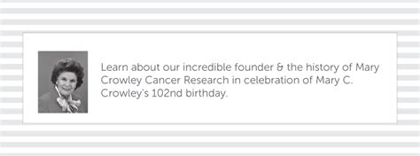 Upcoming Events Mary Crowley Cancer Research