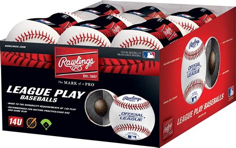 Rawlings Game Play Baseballs Youth 14u Box Of 24