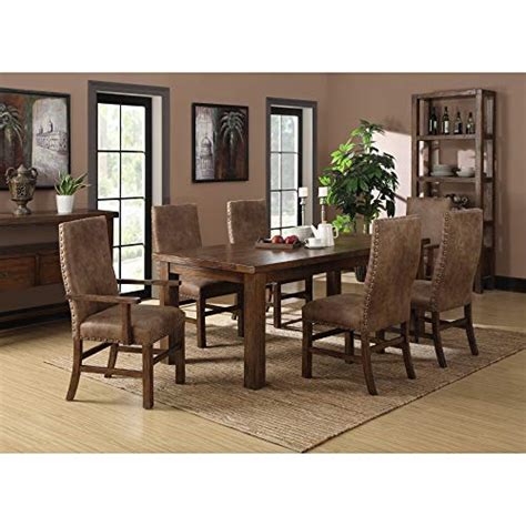 Wallace And Bay Dodson Dining Table 84 Inch Brindled Pine Beachfront
