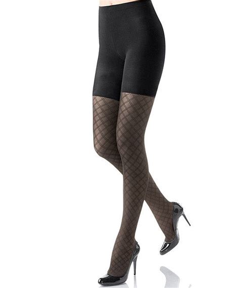 spanx takes off shaping tights black double diamond shaping tights spanx black tights