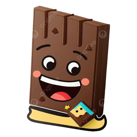 Patrón Divertido De Dibujos Animados De Chocolate Png Chocolate