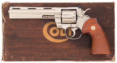 Colt Python Revolver 357 Magnum Rock Island Auction