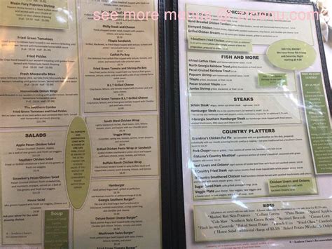 Dựa vào đánh giá : Online Menu of Southern Charm Restaurant Restaurant, Blue ...
