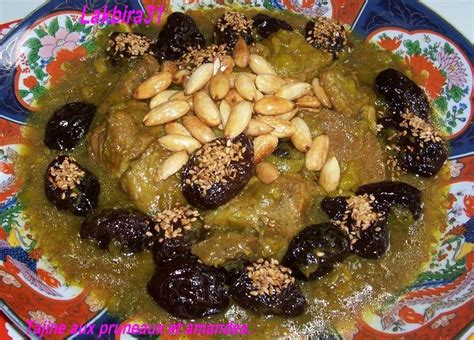 Tajine aux pruneaux et amandes Toute la cuisine que jaime