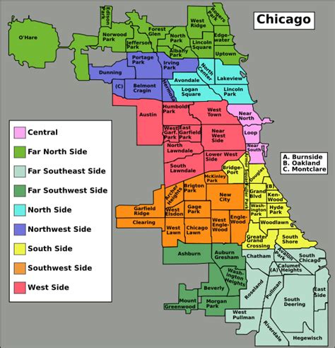 Neighborhoods Chicago Neighborhoods Chicago Map Area Map