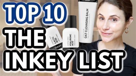 Top 10 Skin Care Products From The Inkey List Dr Dray Youtube