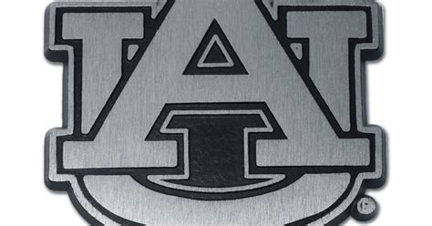 Auburn Matte Chrome Emblem Elektroplate