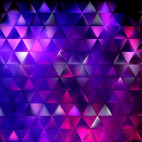 Abstract Dark Purple Triangle Background Graphics
