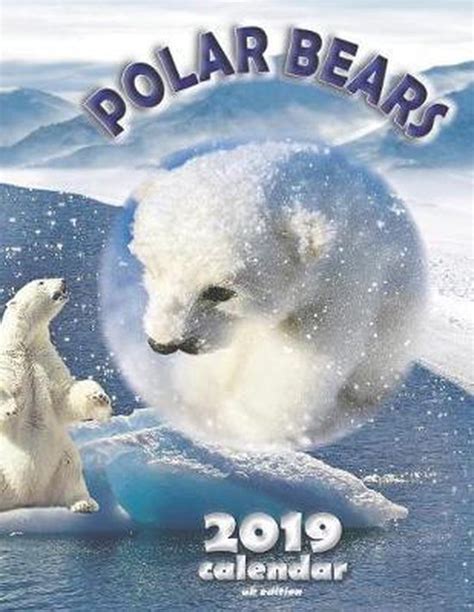 Polar Bears 2019 Calendar Uk Edition Wall Craft Calendars