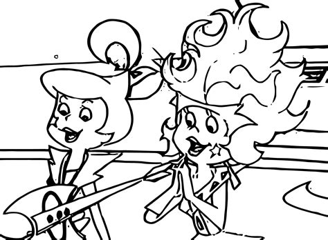 Home / cartoon / jetsons. Jetsons Coloring Page 093 | Wecoloringpage.com