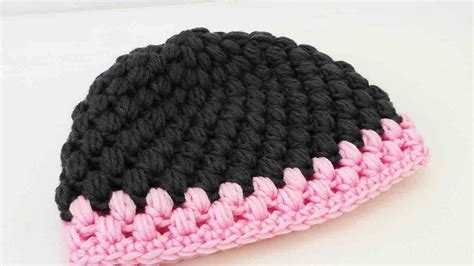 Maybe you would like to learn more about one of these? Mütze häkeln Anleitung - Puff Stich Mütze einfach selber ...