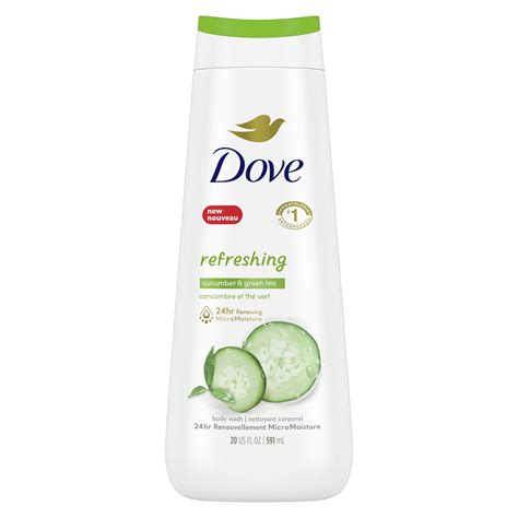 Dove Refreshing Body Wash Cucumber And Green Tea Shop Body Wash At