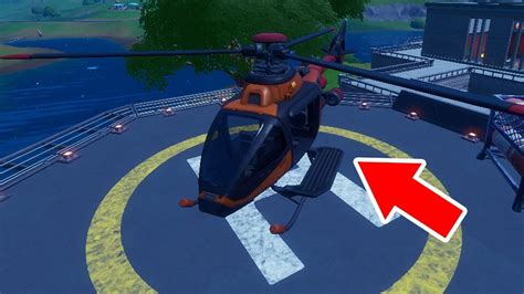 All Helicopter Locations In Fortnite Choppa Youtube