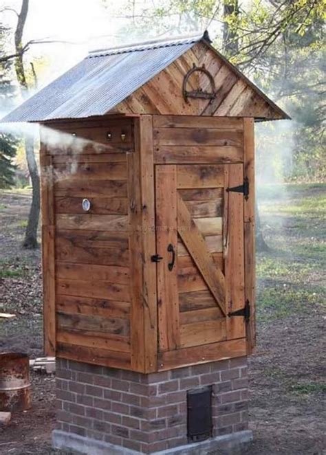 Lavish Pallet Wooden Project Ideas For A Tranquil Life I Love Make DIY OUTBACK SMOKER