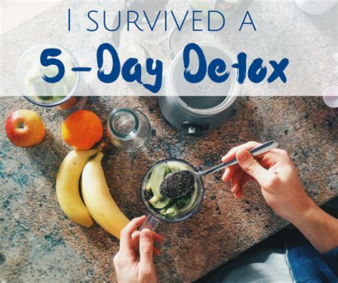 I Survived A 5 Day Detox Working Mom Magic