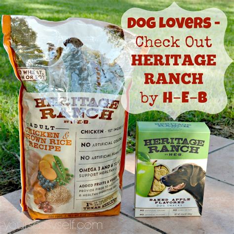 Dog Lovers - Check Out Heritage Ranch by H‑E‑B - Your ...