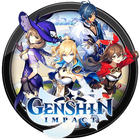 Genshin Impact Circle App Icon Transparent Png Stickpng