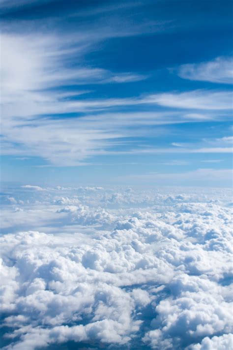29 Blue Sky With Clouds Wallpapers Wallpapersafari