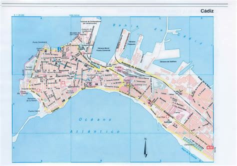 Интерактивная спутниковая карта испании от google maps ➲. Испания, карта Кадиса. Карта города порта Кадис, Испания, A0