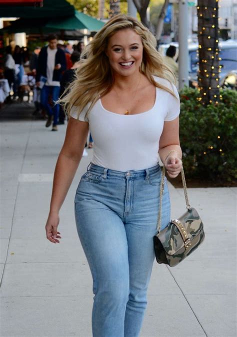Iskra Lawrence In Jeans Out In Beverly Hills Gotceleb