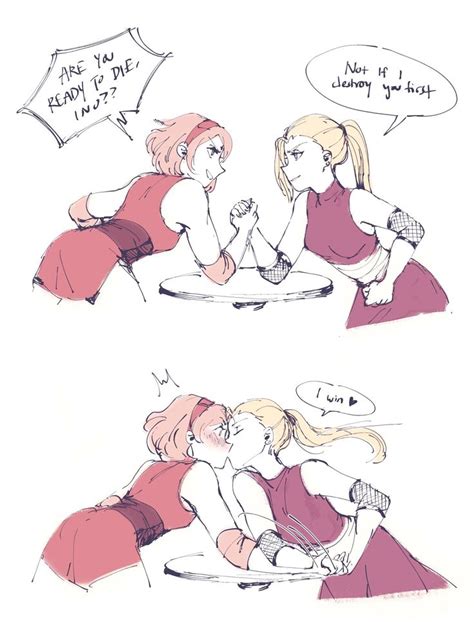 Yuri hill has disabled new messages. Ino x Sakura (Naruto) *read left to right* | Anime ...