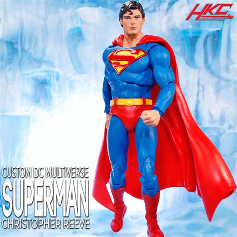 Superman Christopher Reeve Mcfarlane Toys Dc Multiverse Custom