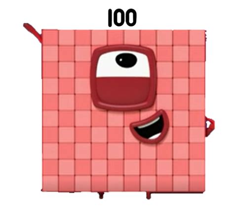 Numberblocks 100 Paper Toys