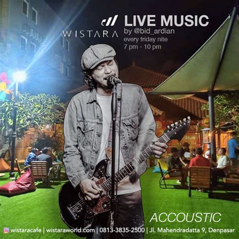 Cafe Live Music di Denpasar - Bali - Wistara Family Cafe & Resto