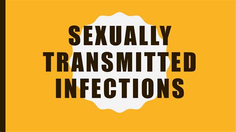 Solution Sexually Transmitted Infections Presentation Studypool