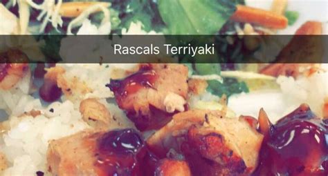 Chinese Chicken Salad Dressing Recipe Rascals Rascals Teriyaki Grill