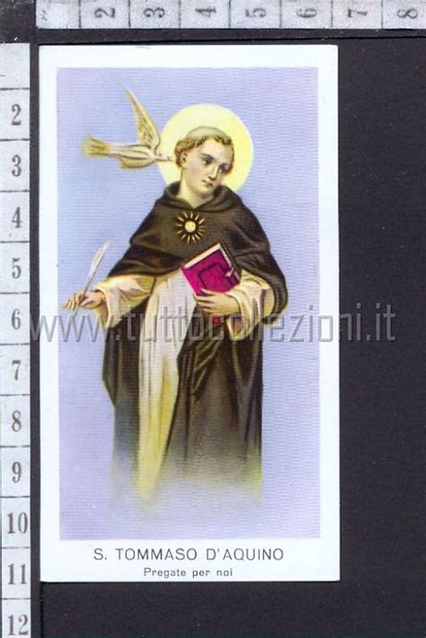 Il terzo riguarda la loro azione sugli uomini; San Tommaso d'Aquino iconografie - TuttoCollezioni.it