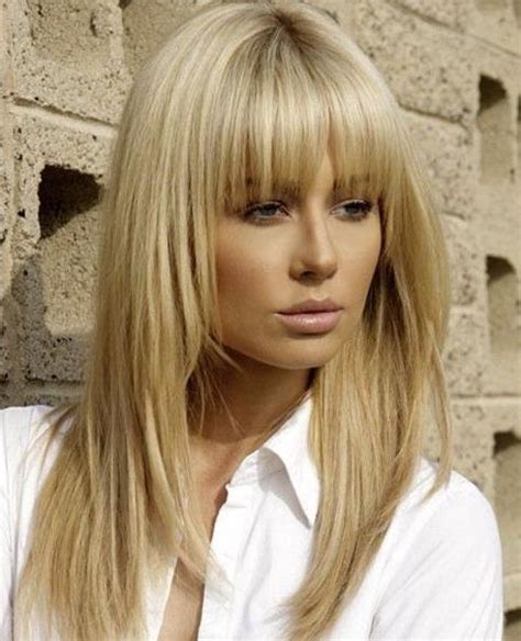Full Fringe Hairstyles With Layers Best Hairstyles Gray Hair