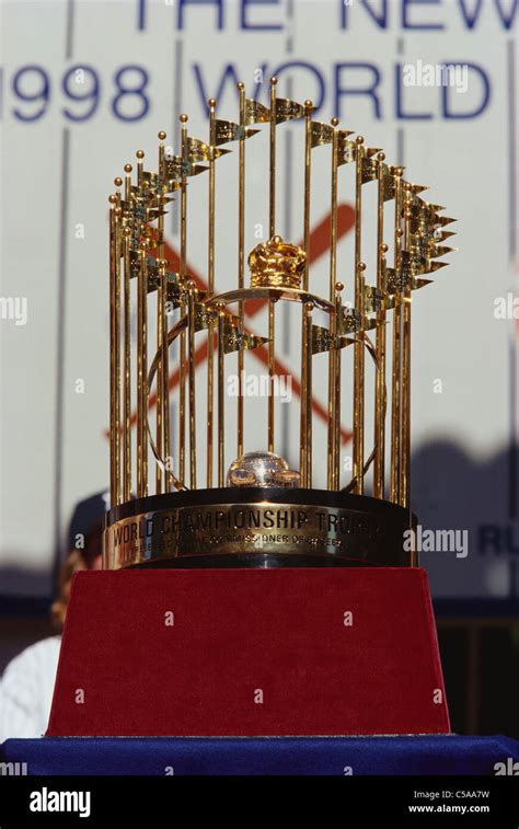World Series Trophy Mlb Hi Res Stock Photography And Images Alamy