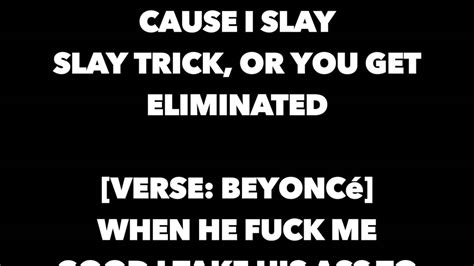 Beyonce Formation Full Hd Song Lyrics Youtube