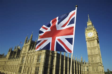 Union Jack British Flag Flies At Houses Of Parliament London Hamodia