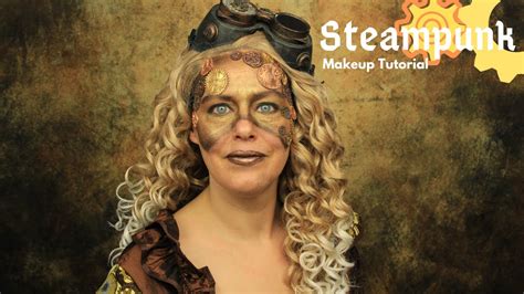 Steampunk Face Paint Tutorial Steampunk Makeup Schminkengrimenl