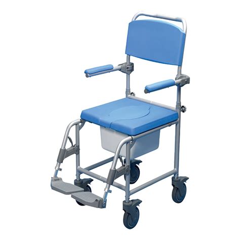 Maya adjustable shower chair with assist shower handle. Deluxe Shower Commode Chairs - LOW PRICES