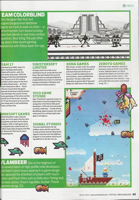 Xona Games Xona Games Featured In Official Xbox Magazine