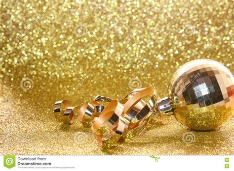 Christmas Gold Glitter Background Stock Photo Image Of Space Glare