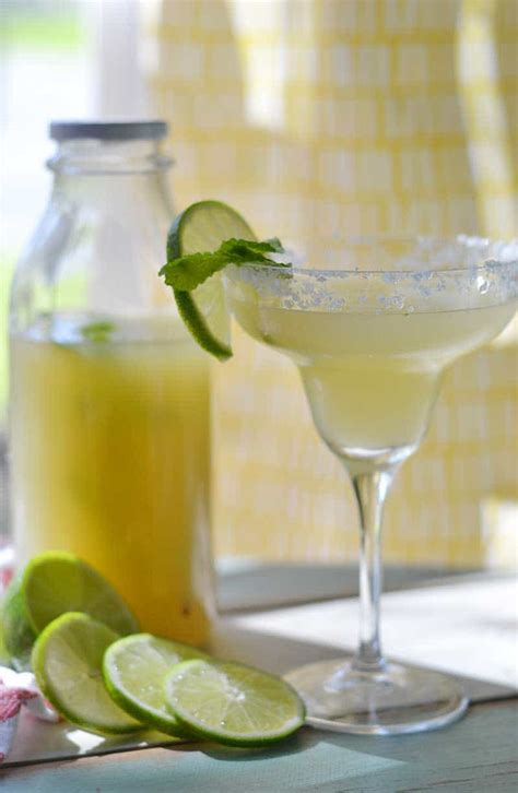Margarita Mix Recipe Just Add Alcohol 10 Minutes Until Readay