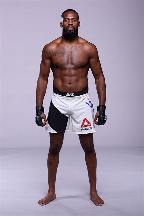 Jon Jones Poses For A Portrait During The Ufc Unstoppable Photo Shoot