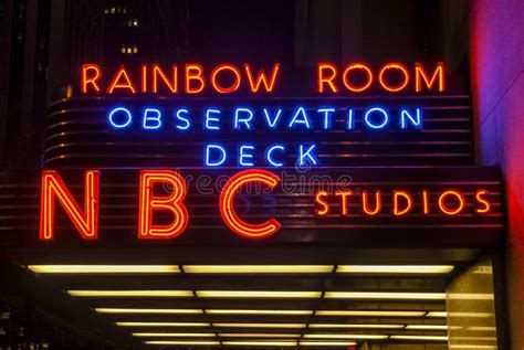 Rainbow Room Rockefeller Center Editorial Photo Image Of