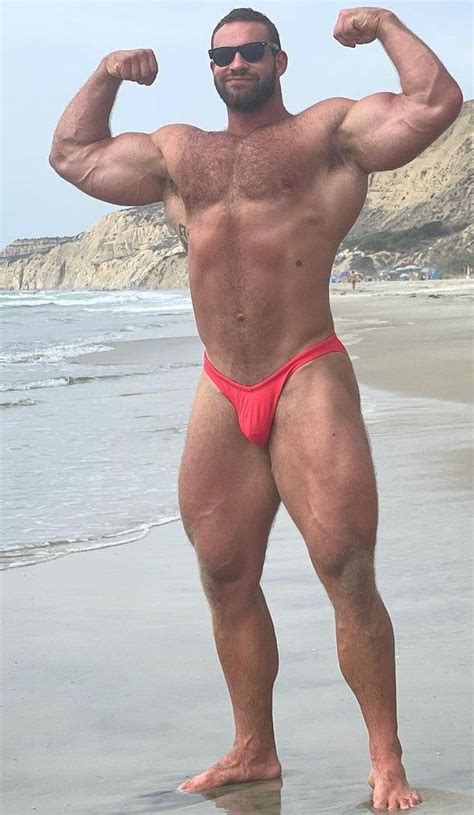 Big Muscles Muscular Men Hairy Men Mens Swimwear Hot Guys Dude